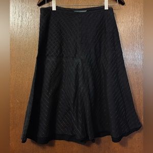 Banana Republic. Black, knee-length. Size 4